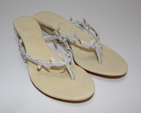 Vintage Sandalen 'Elena' von Schmid Manufaktur in 100% Leder